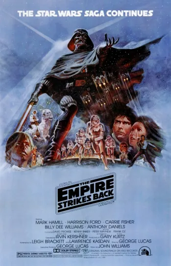Star Wars movie poster - The Empire Strikes Back poster (b) - 11" x 17"