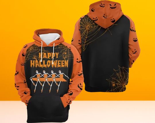 Funny Dancing Skeleton Halloween Hoodie 3D, Skeleton Halloween 3D Hoodie