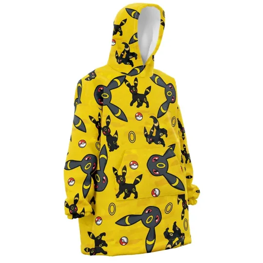 Umbreon Pattern PKM Oversized Blanket Hoodie