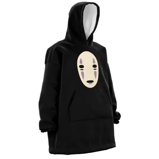 No Face Spirited Away Studio Ghibli Oversized Blanket Hoodie