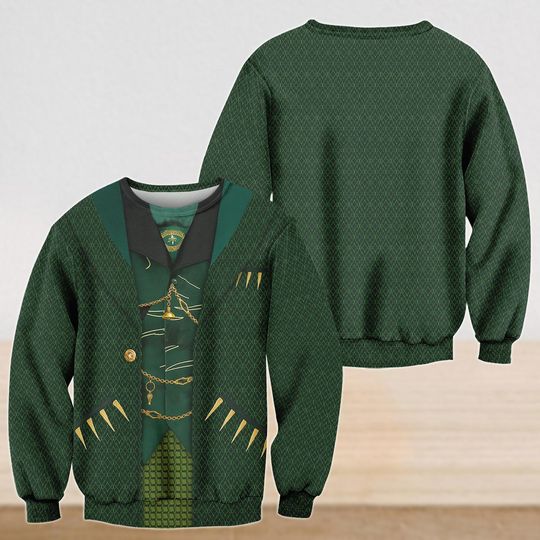 Discover Wicked Wizard Halloween Cosplay Hoodie, The Wonderful Wizard of Oz Costume, Wicked Movie Shirt, Wicked Fan Merch, Witchy Shirt Gift