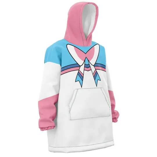 Sylveon PKM Oversized Blanket Hoodie