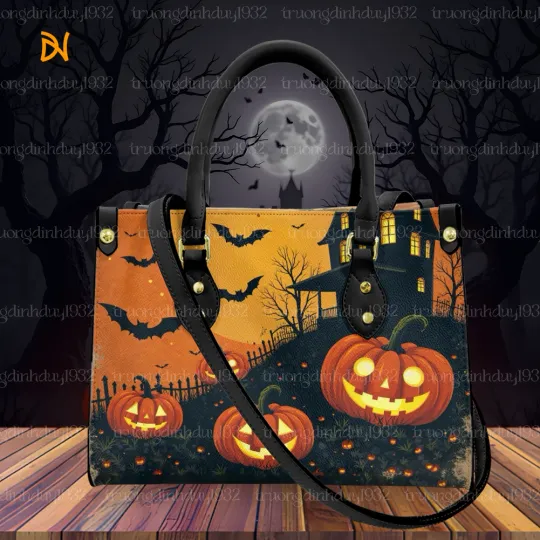 Discover Women’s Halloween Handbag – Halloween Leather Handbag