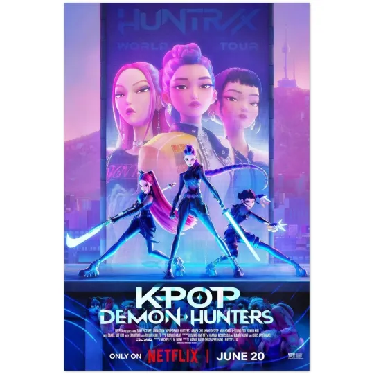 Discover KPOP Demon Hunters Poster, June 20 Release