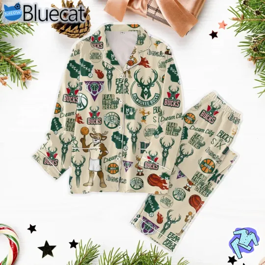 Discover American Baskerball Team Pajamas Set