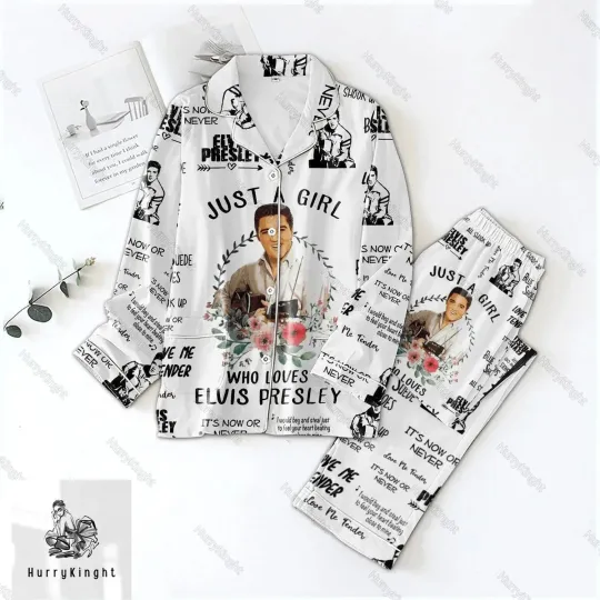 Elvis Presley Pajamas Set,  Women Pajamas