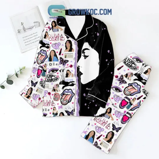 Discover The Famous Singer Sour White Version Polyester Pajamas Set