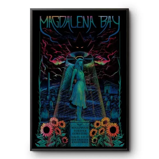 Discover Magdalena Bay September 26-27, 2025 Los Angeles CA Poster