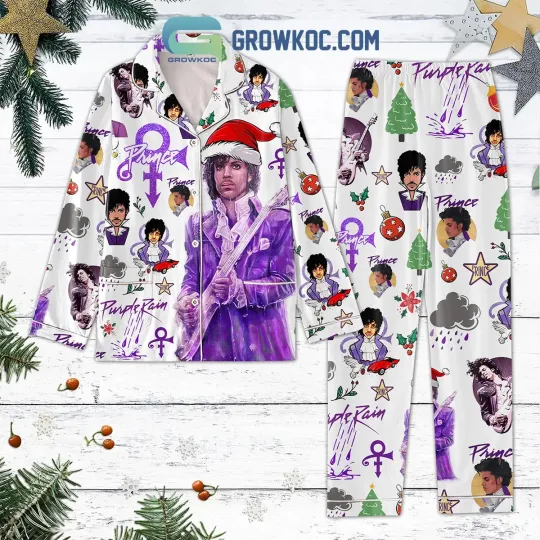 Discover Prince Pur Rain Merry Christmas Pajamas Set