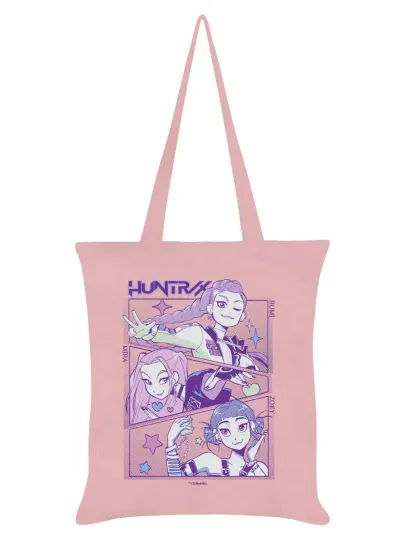 KPop Demon Hunters Huntrix Light Pink Tote Bag