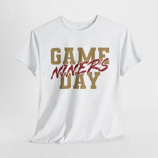 GAME DAY San Francisco Football Team 49ers T-Shirt, Sport Tee, Gift for Football Fan