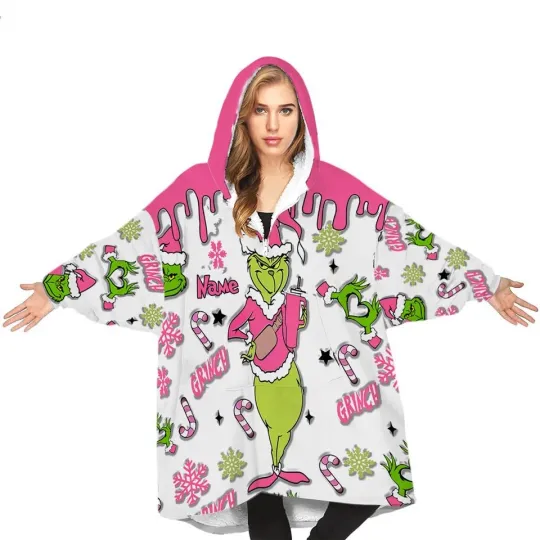 Discover Grrrin My Day I'm Booked Blanket Hoodie, Christmas Blanket Hoodie Kids