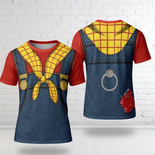 Discover Stinky Pete Villain Toy Story Costume Cosplay 3D T-Shirt, Stinky Pete Men Toy Story Shirt, Halloween Costume For Family Group T Shirt