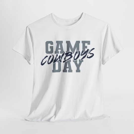 Discover GAME DAY Dallas Football Team Cowboys T-Shirt, Sport Tee, Gift for Football Fan