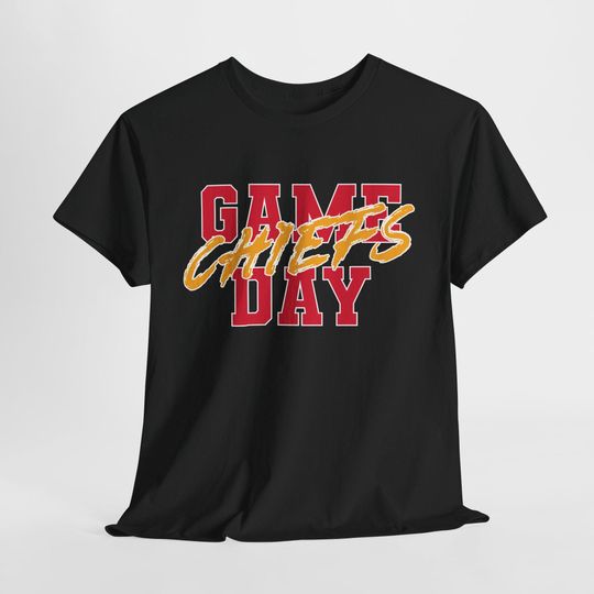 Discover GAME DAY Kansas City Football Team Chiefs T-Shirt, Sport Tee, Gift for Football Fan
