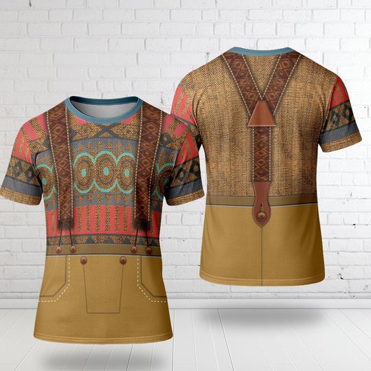 Discover Shopkeeper Character Costume Cosplay 3D T-Shirt, Halloween Costume Shirt For Men, Halloween Matching Family/ Group All Over Print Shirt