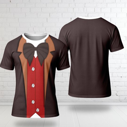 Discover Villain Costume Halloween Running 3D T-Shirt, Villain Men Suit Cosplay, Halloween Costume For Family Group T Shirt, The Beast Movie Tee