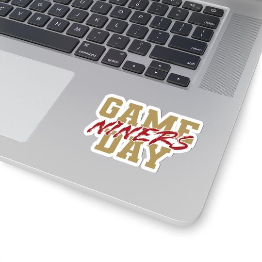 Discover 49ers Football Sticker, San Francisco Game Day Fan Sticker