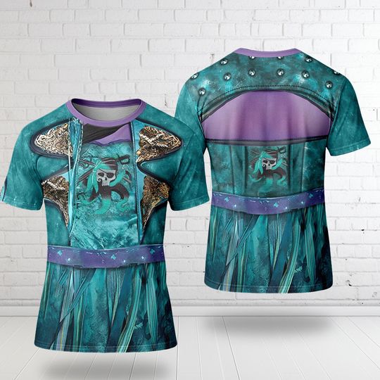 Discover Villain Women Shirt, Villain Costume Cosplay 3D T-Shirt