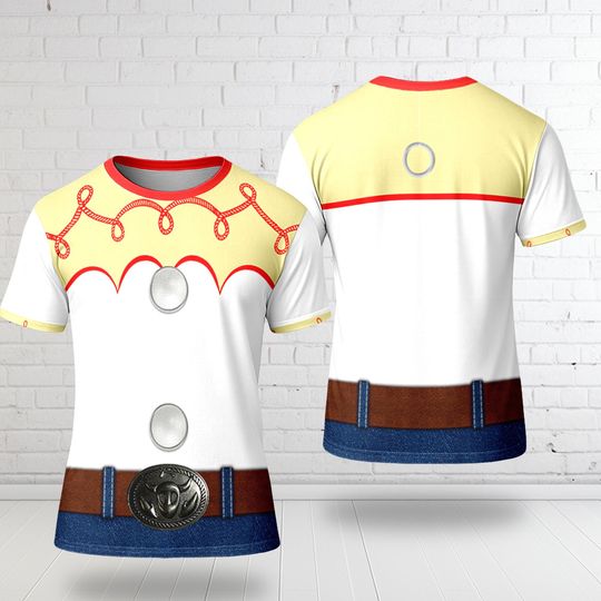 Discover Jessie Cowgirl 3D Adult T-shirt Hoodie, Toy Story Cosplay Costume Hoodie
