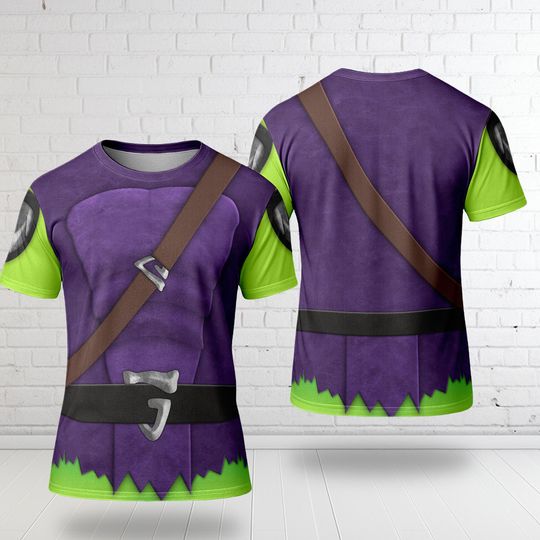 Green Goblin Costume T-Shirt, The Amazing Spider Man Character All Over Print Shirt