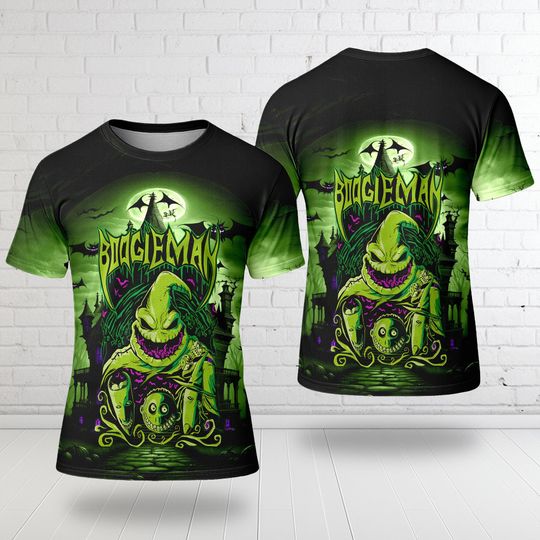 Oogie Boogie 3D Adult Kid T-shirt, The Nightmare Before Christmas Character Shirt