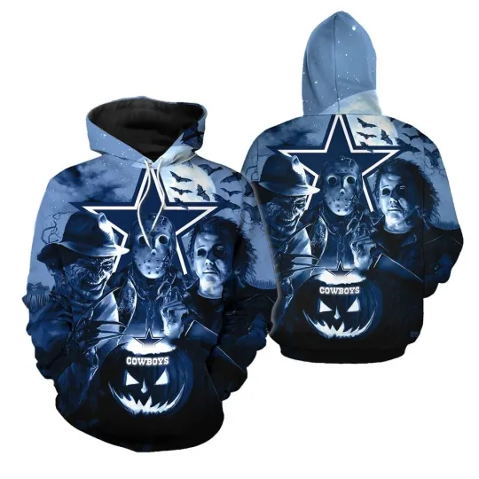 Cowboyyy Horror Night 3D Full Printed Hoodie Kids