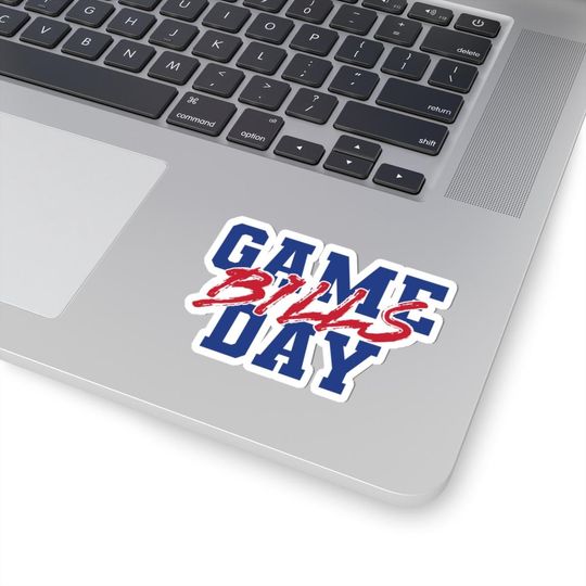 Game Day Sticker, Buffalo Football Sticker, Bills Football Game Day, Sports Fan Sticker, Go Bills Sticker