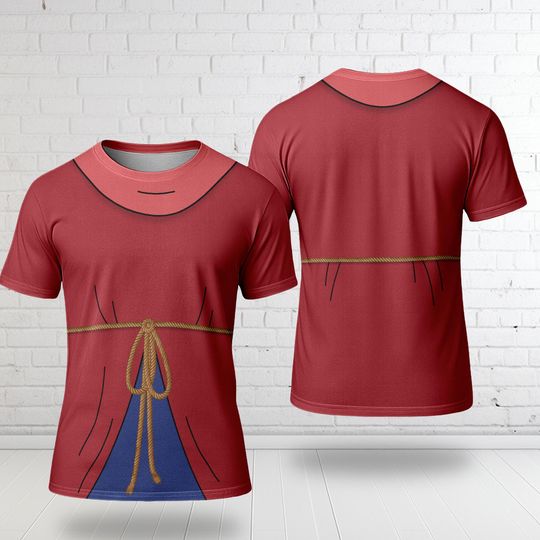 Mickey 3D Cosplay Costume Tee, Sorcerer Mickey Inspired 3D T-Shirt