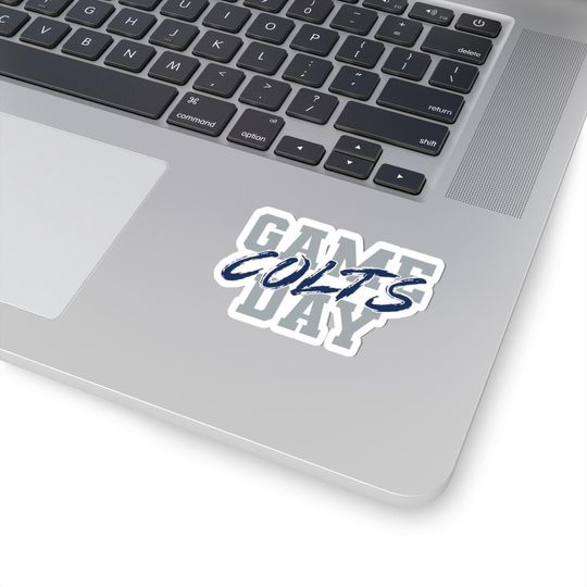 Discover Indianapolis Football Sticker: Glossy Vinyl, Colts Game Day Fan Decal