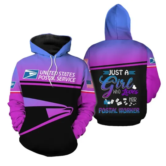 Discover Postal Worker Hoodie, Postal Worker 3D Printed Hoodie Kids, Size S