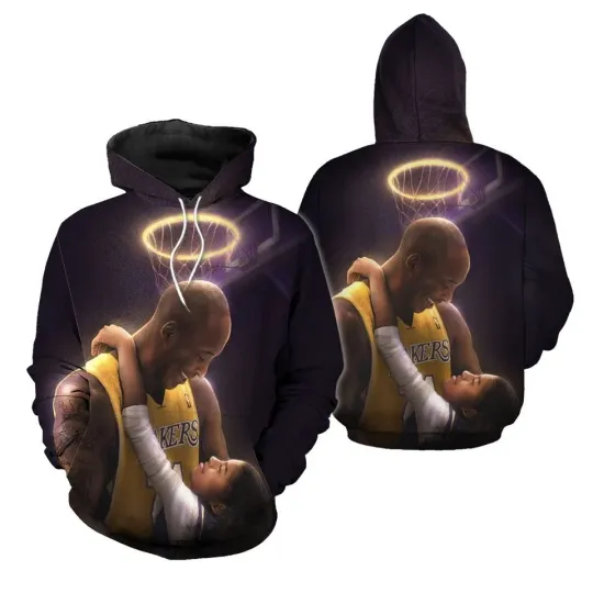 Kobeee Basketball Hoodie Superstar Number 24/8 3D Hoodie Kids