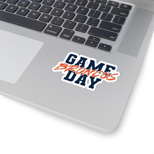 Discover Denver Football Sticker: Broncos Game Day Vinyl Decal
