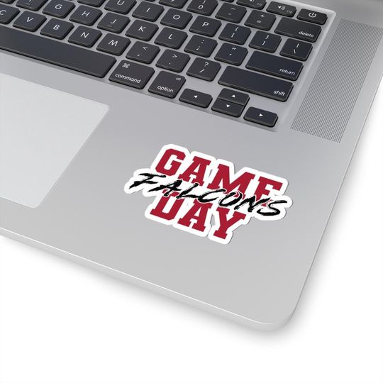 Game Day Sticker, Atlanta Football Sticker, Falcons Football Game Day, Sports Fan Sticker