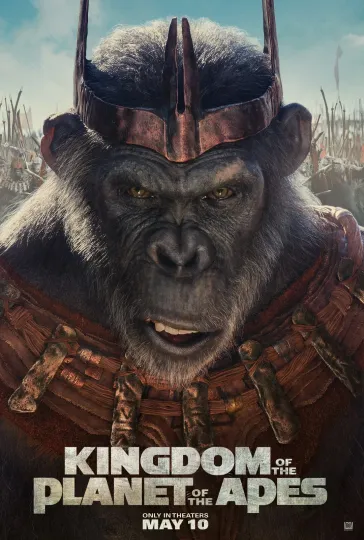 Kingdom of the Planet of the Apes Movie Poster, Vertical Premium Matte