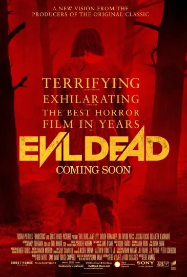 The Evil Dead Movie Poster Print, Horror Premium Matte Vertical Poster