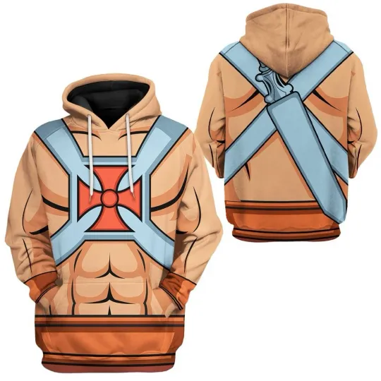 Discover 3D Master Of The U niver Hi Man 3D Hoodie Men Women Gift