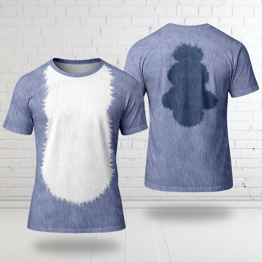 Stitch Live Action Halloween Cosplay 3D Shirt, Movie Inspired Shirt