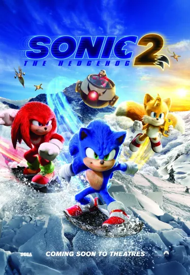 Discover Sonic The Hedgehog 2 movie poster (k)  - 11 x 17 inches
