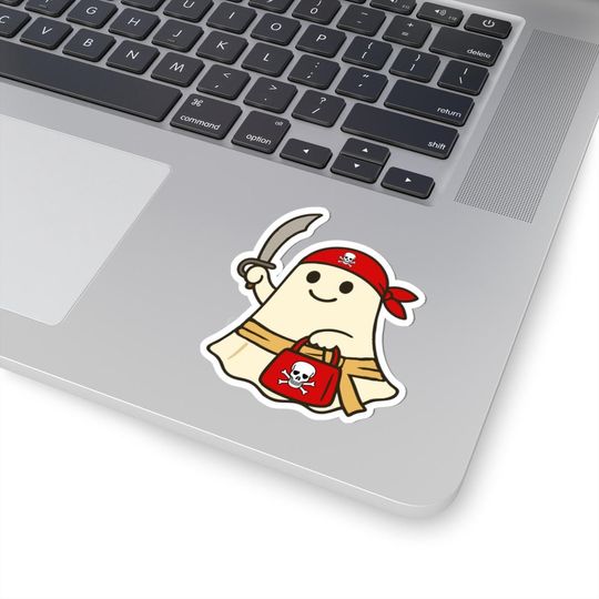 Halloween Ghost Sticker, Tampa Bay Football Sticker, Krewe Football Sticker, Football Lovers Gift, Game Day Sticker