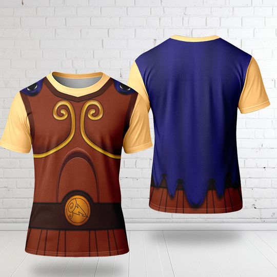 Hercules Greek Mythological Genie Halloween 3D Shirt