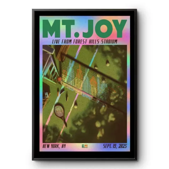 Discover HOT Mt. Joy In New York sept 19 2025 poster 18x24
