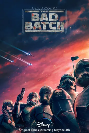 Star Wars The Bad Batch Poster, Premium Matte Vertical Poster