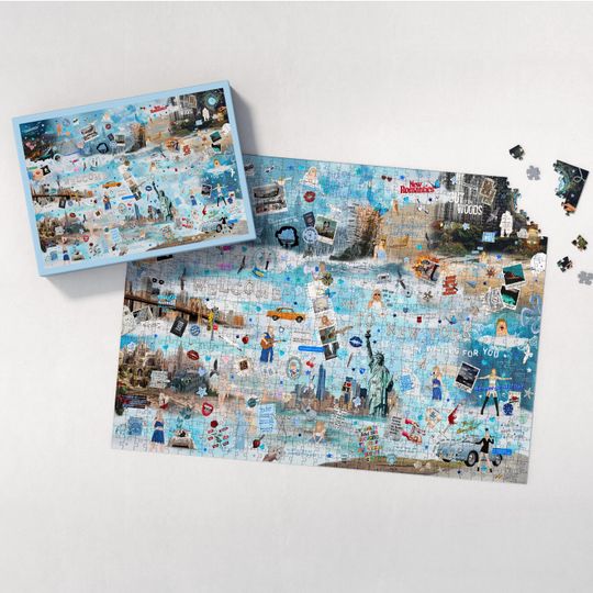 Discover Era Inspired Music Puzzle: Lyrics & Easter Eggs (500 or 1000 Piece Jigsaw Puzzle)