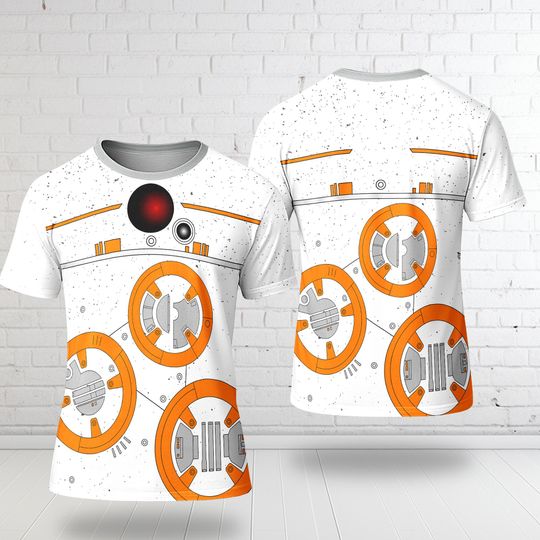 Discover Robot Star Movie Character 3D Costume T-Shirt, Galaxy Movie Cosplay Costume, Holiday Trip Shirt, All Over Print 3D Shirt, Birthday Gift