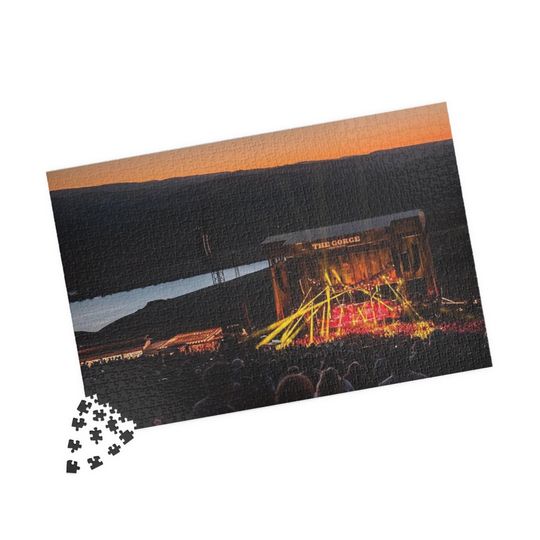 Discover Phish 'The Gorge' Jigsaw Puzzles-Live Concerts, Epic Shows, Trey Anastasio, Phish Fans, Gift Ideas, Mind Challenges, George Washington, Game