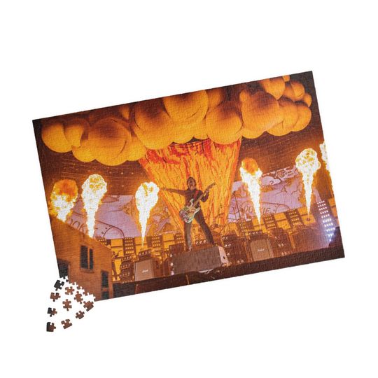 Discover Green Day 'Dookie' Jigsaw Puzzles - Billie Joe Armstrong, Tre Cool, Mike Dirnt, Live Concert, Game, Adult, Rock Music Fan, Gift, Merchandise