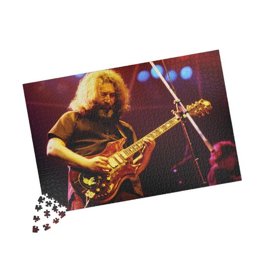 Discover Jerry Garcia 'Dane County 1970' Jigsaw Puzzles -  Concert Picture, Gift, Challenge, Deadhead, Collectors Item, Merchandise, Family Fun Games