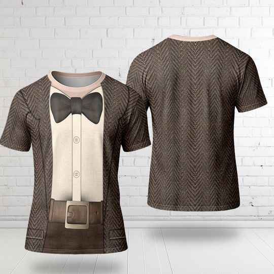 Discover Animated Old Man Cosplay Costume 3D Shirt, Halloween Costume For Family Group T Shirt, Man Movie Suit, Gift For Kids