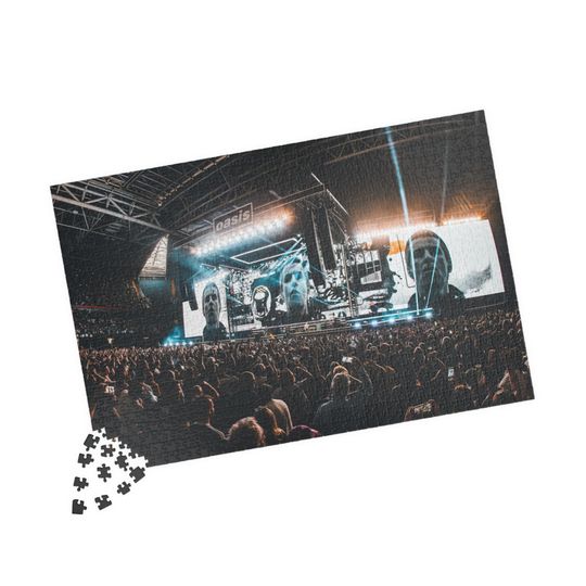 Discover Oasis 'Cardiff's' Jigsaw Puzzles - Liam Gallagher, Noel Gallagher, Collections, Merchandise, Fan Gifts, Challenge, Pictures, Collectors Item